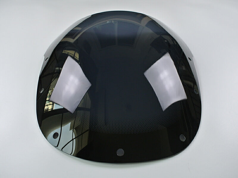 JDM kawasaki Ninja ZZ-R1100 / ZX-11 / C1-C4 Dark Smoke windshield - RHD parts [zx11c-std-ds-sh]