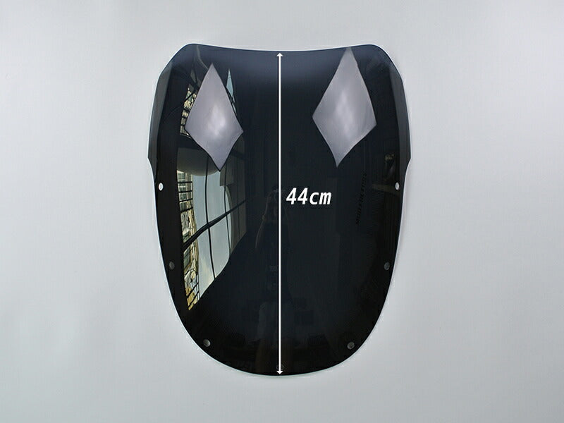 JDM kawasaki Ninja ZZ-R1100 / ZX-11 / C1-C4 Dark Smoke windshield - RHD parts [zx11c-std-ds-sh]