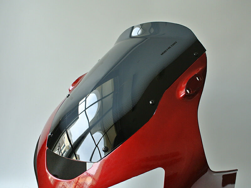 JDM KAWASAKI Ninja ZX-12R / ZX1200-A1(2000) / ZX1200-A2(2001) Dark Smoke windshield - RHD parts [zx12r-std-ds-lg]