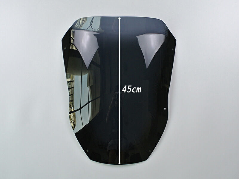 JDM KAWASAKI Ninja ZX-12R / ZX1200-A1(2000) / ZX1200-A2(2001) Dark Smoke windshield - RHD parts [zx12r-std-ds-lg]