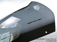 KAWASAKI Ninja ZX-12R / ZX1200-A1(2000) / ZX1200-A2(2001) Dark Smoke windshield [zx12r-std-ds-lg]
