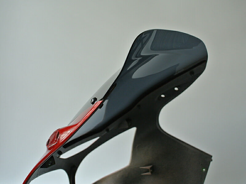 JDM KAWASAKI Ninja ZX-12R / ZX1200-A1(2000) / ZX1200-A2(2001) Dark Smoke windshield - RHD parts [zx12r-std-ds-lg]