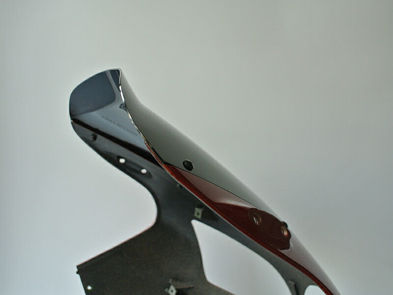 JDM KAWASAKI Ninja ZX-12R / ZX1200-A1(2000) / ZX1200-A2(2001) Dark Smoke windshield - RHD parts [zx12r-std-ds-lg]