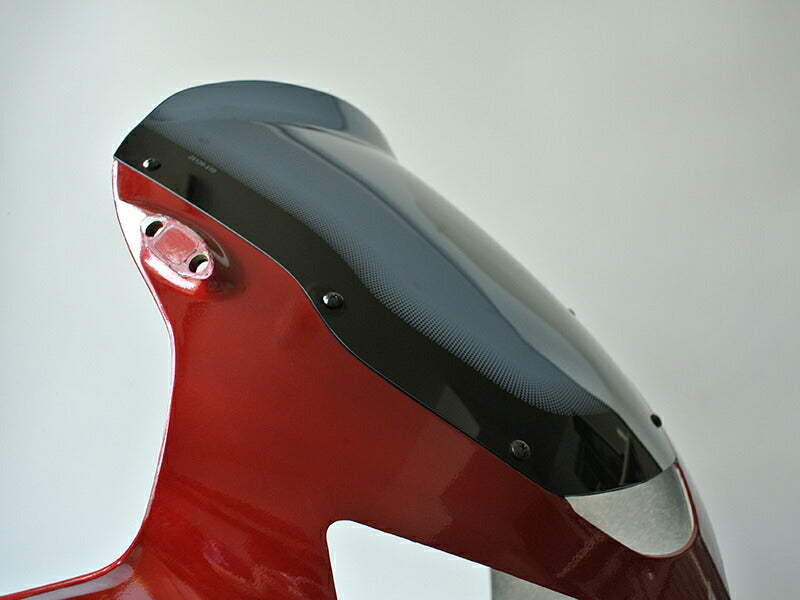 JDM KAWASAKI Ninja ZX-12R / ZX1200-A1(2000) / ZX1200-A2(2001) Dark Smoke windshield - RHD parts [zx12r-std-ds-lg]