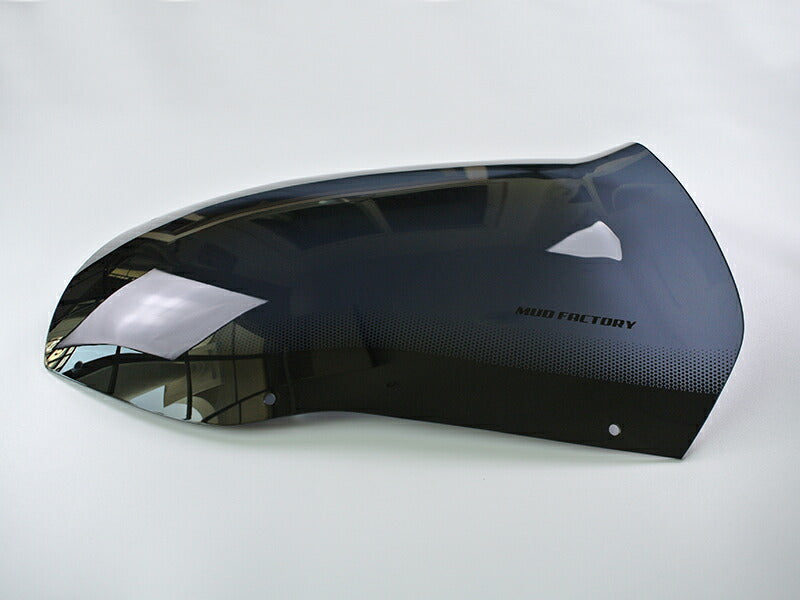 JDM KAWASAKI Ninja ZX-12R / ZX1200-A1(2000) / ZX1200-A2(2001) Dark Smoke windshield - RHD parts [zx12r-std-ds-lg]