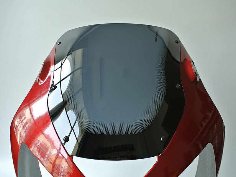 JDM KAWASAKI Ninja ZX-12R / ZX1200-A1(2000) / ZX1200-A2(2001) Dark Smoke windshield - RHD parts [zx12r-std-ds-sh]