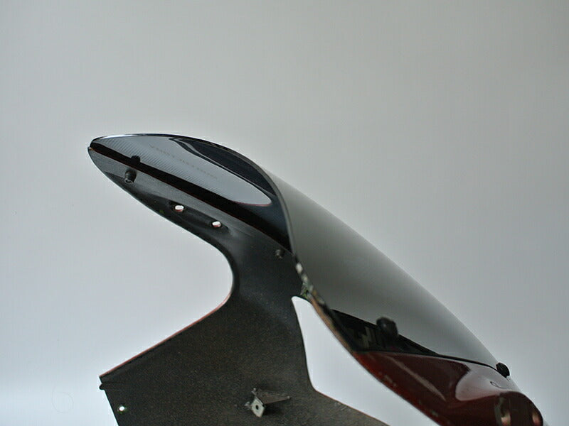 JDM KAWASAKI Ninja ZX-12R / ZX1200-A1(2000) / ZX1200-A2(2001) Dark Smoke windshield - RHD parts [zx12r-std-ds-sh]