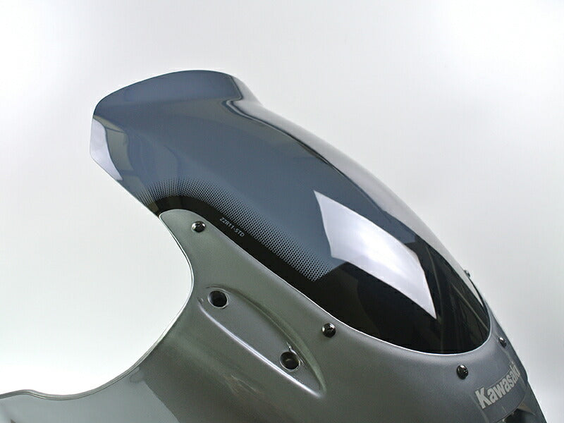 JDM KAWASAKI NINJA ZX-11 ZZR1100 D-type Long Windshield - RHD parts [zzr11-std-ds-lg]