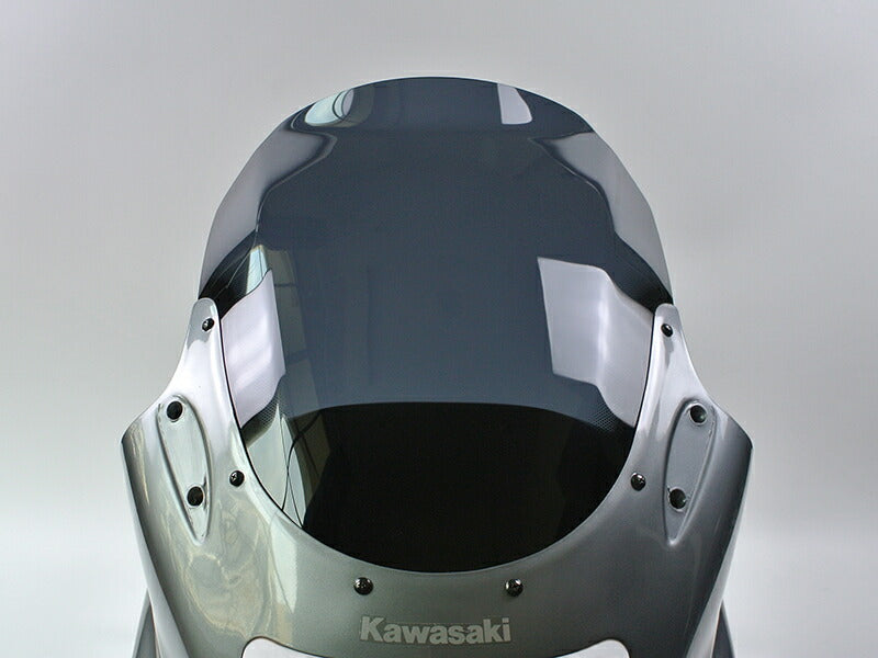JDM KAWASAKI NINJA ZX-11 ZZR1100 D-type Long Windshield - RHD parts [zzr11-std-ds-lg]