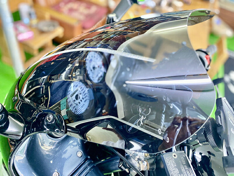 JDM KAWASAKI NINJA ZX-11 ZZR1100 D-type  Windshield - RHD parts [zzr11-std-ds-sh]
